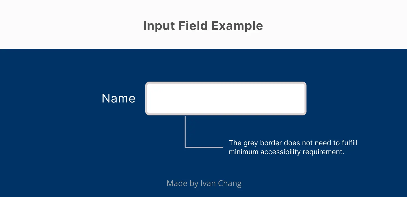 Input Field