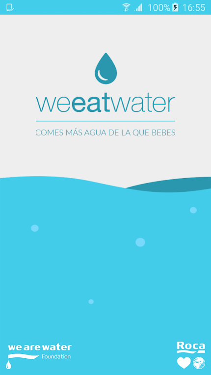 we eat water 1