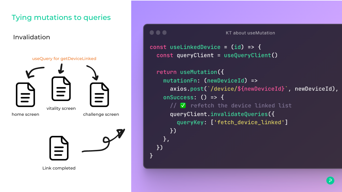 Typing Mutations to queries by PALO IT