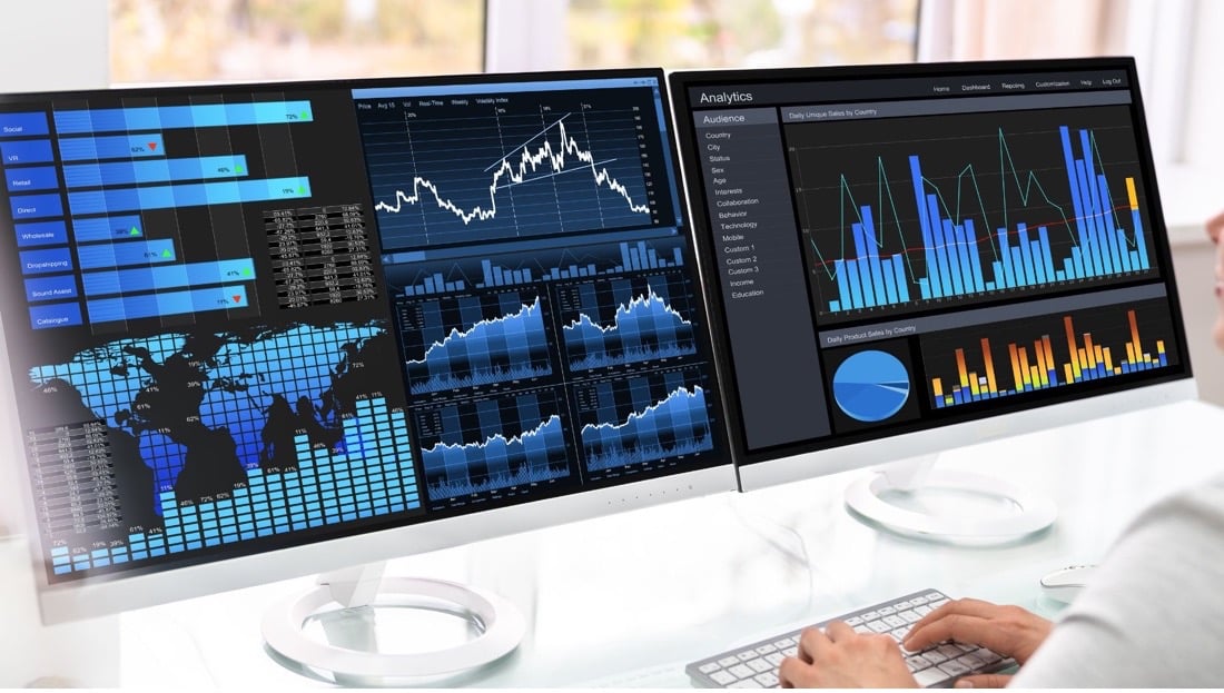 dashboard monitoring screen