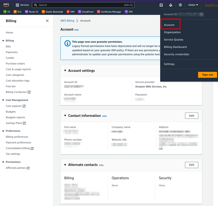 AWS, Customer Carbon Footprint, Imagen